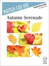 Autumn Serenade piano sheet music cover